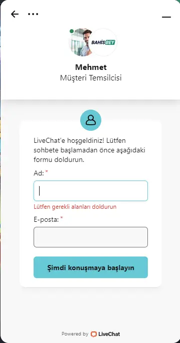 Canlı Destek3 Canlı Destek Hizmetleri